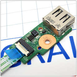 Разъем USB с кабелем для ноутбука HP Pavilion DV6-3000, 36LX6UB0010 DALX6TB14D0