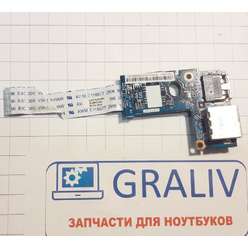 Доп. плата USB и LAN ноутбука Lenovo Z570 Z575 B570 B575 48.4PA05.02M