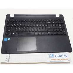 Верхняя часть корпуса с клавиатурой, палмрест ноутбука Acer Extensa 2508, 439.03701.XXXX