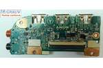 Звуковая плата с разъемами USB 1p-109cj03 Sony VPC-EB VPCEB PCG-71211V, 