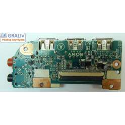Звуковая плата с разъемами USB 1p-109cj03 Sony VPC-EB VPCEB PCG-71211V, 
