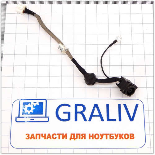 Разъем питания на шлейфе для ноутбука  Sony VAIO VGN-NW2MRE/P  PCG-7181V  