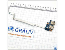 USB плата расширения ноутбука Acer Aspire E1-522 Packard Bell ENTE69KB 48.4ZK12.021