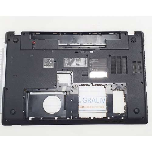 Поддон, нижняя часть корпуса ноутбука Packard Bell LM82 DAZ604HS03004
