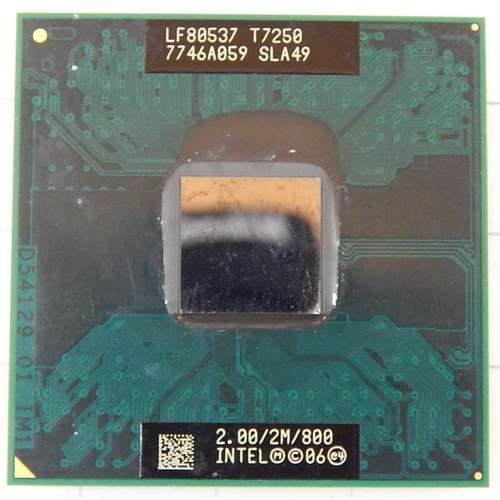 Intel® Core™2 Duo Processor T7250  (2M Cache, 2.00 GHz, 800 MHz FSB)