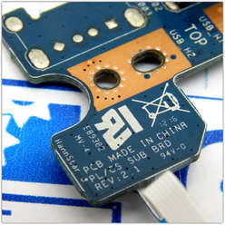 Плата расширения USB ноутбука Toshiba C850 C870 L870 L850D C855 C875D C875 L875  N0ZWG10B01