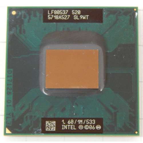 Процессор Intel Celeron M, SL9WT