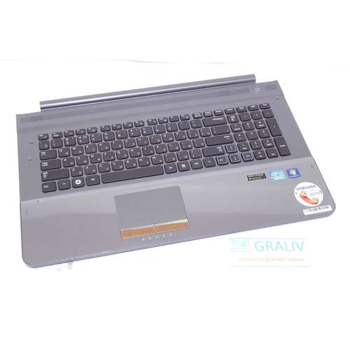 Верхняя часть корпуса ноутбука, палмрест Samsung RC720, BA75-02837C
