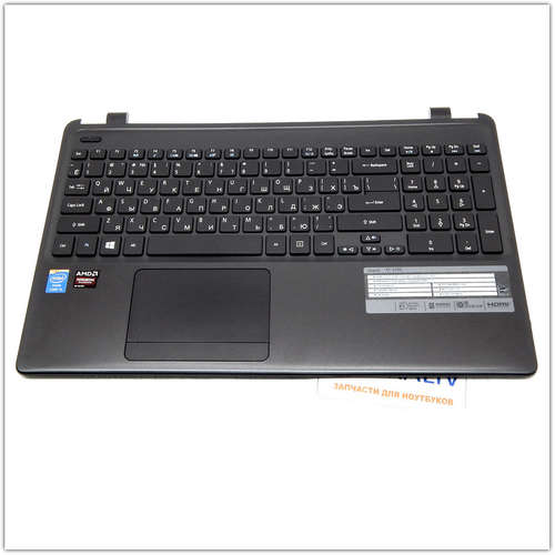 Палмрест, топкейс ноутбука Acer E1-572G, AP0VR000781, PK130N41A04