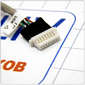 USB разъемы на кабеле ноутбука HP 4710s, 6017B0199401 
