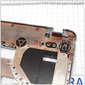 Палмрест, верхняя часть корпуса ноутбука eMachines E640, E440, E730, AP0CA0002100