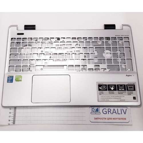 Верхняя часть корпуса, палмрест ноутбука Acer V3-572 series AM154000100