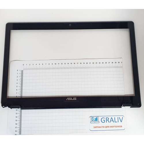 Рамка матрицы со стеклом ноутбука Asus N71J 13N0-G5A0422 13GNX02AP020-1