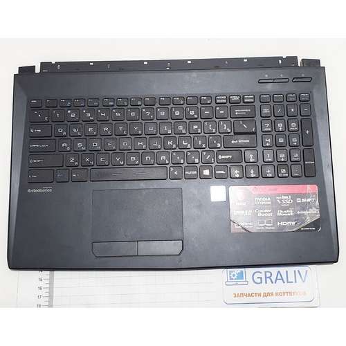 Верхняя часть корпуса, палмрест ноутбука MSI GL62, E2P-6J4C714-P89
