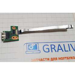 Доп. плата usb ноутбука HP G72, 01013JS00-388