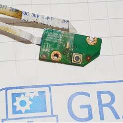 Панель включения, кнопка старта ноутбука DNS MT50I, 15BFR7-051000 