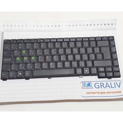 Клавиатура ноутбука Asus G1S G1 A6000, 04GNLA1KRU00 9J.N6882.G0R