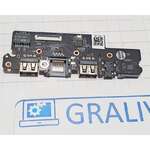 Доп. плата usb, lan, audio ноутбука Irbis NB140, A116CS VB1