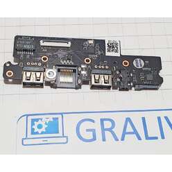 Доп. плата usb, lan, audio ноутбука Irbis NB140, A116CS VB1