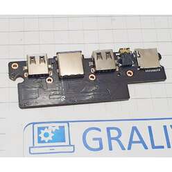 Доп. плата usb, lan, audio ноутбука Irbis NB140, A116CS VB1